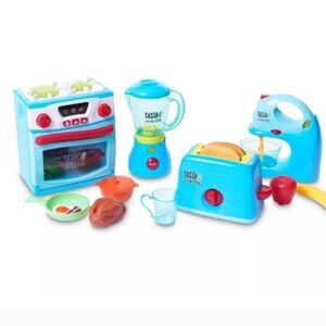 Tasty Junior Mini Chef Kids Tasty Junior 4-In-1 Mini Chef Electronic Toy Kitchen